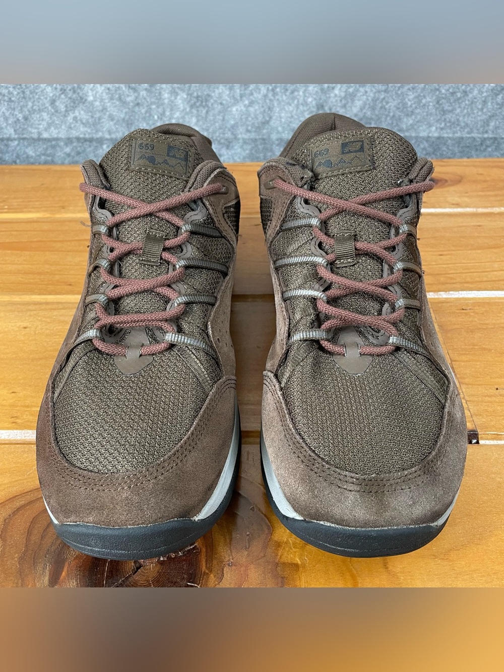 New Balance 669v2 Men's Size 11.5 2E Wide Brown Hiking Walking Sneakers MW669LC2 - Picture 4 of 16